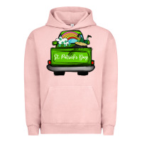 Pigment Salmon St Patrick's Day Truck Urban Hoodie - Bettercallsaul