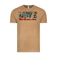 Vintage Camel love make this house a home Vintage Tee - RanaPortraitStore