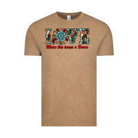 Vintage Coffee love make this house a home Vintage Tee - RanaPortraitStore