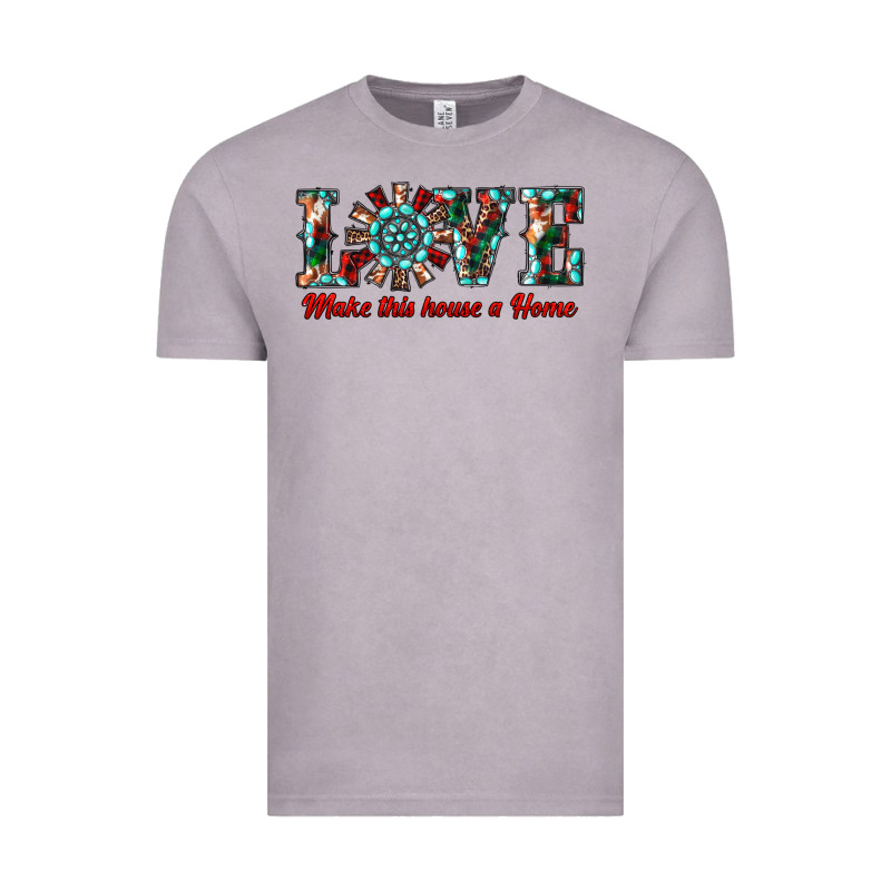 Love Make This House A Home Vintage Tee by RanaPortraitStore | Teevron