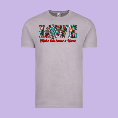 Love Make This House A Home Vintage Tee Designed By Ranaportraitstore