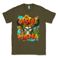 Army Green desert mama   leopard Classic Tee - AdoDesignShop