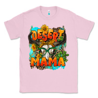Bubblegum Pink desert mama   leopard Classic Tee - AdoDesignShop