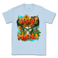 Dusty Blue desert mama   leopard Classic Tee - AdoDesignShop