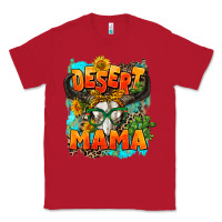 Red desert mama   leopard Classic Tee - AdoDesignShop
