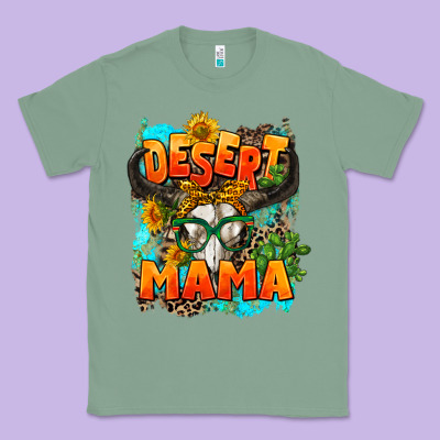 Desert Mama   Leopard Classic Tee Designed By Adodesignshop