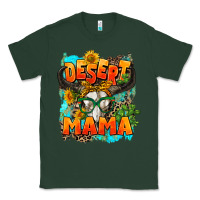 Sports Green desert mama   leopard Classic Tee - AdoDesignShop