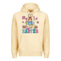 Pina Colada my first easter with baby bunny and eggs Premium Hoodie - AdoDesignShop