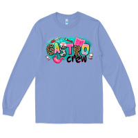 Colony Blue gastro crew Long Sleeve Tee - AdoDesignShop