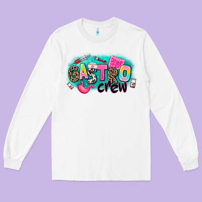 Gastro Crew Long Sleeve Tee Designed By Adodesignshop
