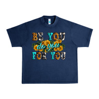 Navy be you do you for you Urban Heavy Tee - Zillion Design Studio