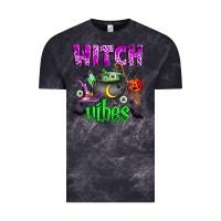 Cloud Black witch vibes Vintage Tee - Zillion Design Studio