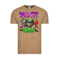 Vintage Coffee witch vibes Vintage Tee - Zillion Design Studio