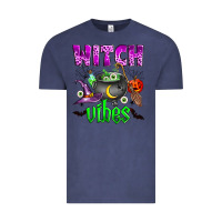 Vintage Denim witch vibes Vintage Tee - Zillion Design Studio