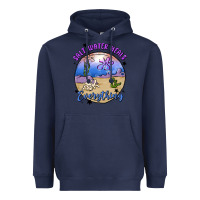 Navy salt water heals everything Heavyweight Hoodie - MaliasSmallBusiness