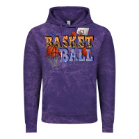 Cloud Purple basketball Vintage Hoodie - texasbilliewilder