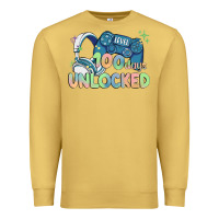 Antique Gold level 100 days unlocked Premium Sweatshirt - MaliasSmallBusiness