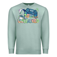 Seafoam level 100 days unlocked Premium Sweatshirt - MaliasSmallBusiness