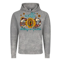 With God All Things Are Possible Matthew 19 26 Vintage Hoodie | Teevron
