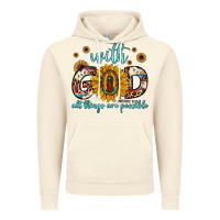 Vintage Artic with god all things are possible matthew 19 26 Vintage Hoodie - JahusDesignShop