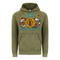 Vintage Olive with god all things are possible matthew 19 26 Vintage Hoodie - JahusDesignShop