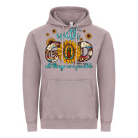 Vintage Zinc with god all things are possible matthew 19 26 Vintage Hoodie - JahusDesignShop