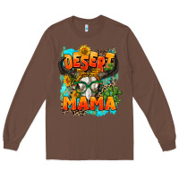 Chestnut desert mama   leopard Long Sleeve Tee - AdoDesignShop