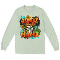 Matcha desert mama   leopard Long Sleeve Tee - AdoDesignShop
