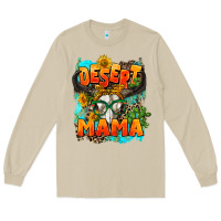 Mushroom desert mama   leopard Long Sleeve Tee - AdoDesignShop