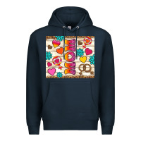 Navy Western LGBTQ+ Mom Lesbian Tumbler Premium Hoodie - BundleAndBundleShop