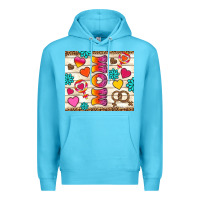 Ocean Blue Western LGBTQ+ Mom Lesbian Tumbler Premium Hoodie - BundleAndBundleShop