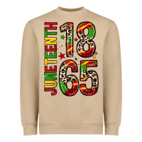 Mushroom 1865 juneteenth Heavyweight Sweatshirt - Zillion Design Studio
