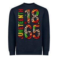 Navy 1865 juneteenth Heavyweight Sweatshirt - Zillion Design Studio
