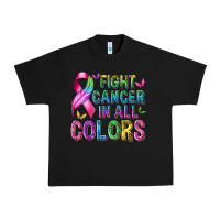 Black fight cancer in all colors Urban Heavy Tee - texasbilliewilder