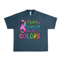 Midnight Navy fight cancer in all colors Urban Heavy Tee - texasbilliewilder