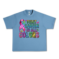 Pebble Blue fight cancer in all colors Urban Heavy Tee - texasbilliewilder