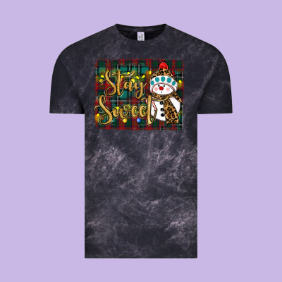 Christmas Stay Sweet Vintage Tee Designed By Ranaportraitstore