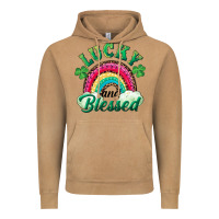 Vintage Camel Lucky and blessed rainbow Vintage Hoodie - RanaPortraitStore