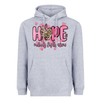 Heather Grey hope nobody fights alone Heavyweight Hoodie - MaliasSmallBusiness