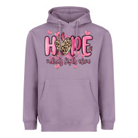 Lavender hope nobody fights alone Heavyweight Hoodie - MaliasSmallBusiness