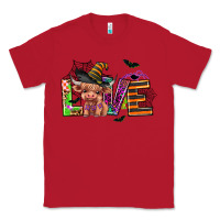 Red love halloween heifer Classic Tee - AdoDesignShop