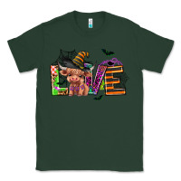 Sports Green love halloween heifer Classic Tee - AdoDesignShop
