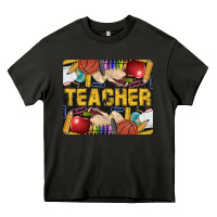 Asphalt Western Teacher Black And Glitter Heavy Core Tee - LillyAllenDesigns