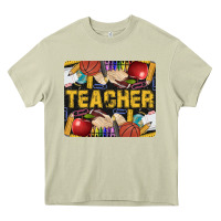 Mossy Western Teacher Black And Glitter Heavy Core Tee - LillyAllenDesigns