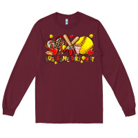 Burgundy rub some dirt on it Long Sleeve Tee - AdoDesignShop