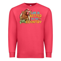 Cardinal life is better in the country Premium Sweatshirt - MaliasSmallBusiness