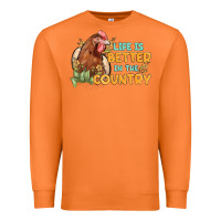 Carrot life is better in the country Premium Sweatshirt - MaliasSmallBusiness