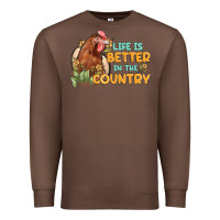 Chestnut life is better in the country Premium Sweatshirt - MaliasSmallBusiness