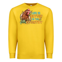 Lemon life is better in the country Premium Sweatshirt - MaliasSmallBusiness