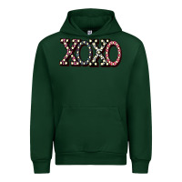 Forest Green xoxo digital valentines day Urban Hoodie - Bettercallsaul
